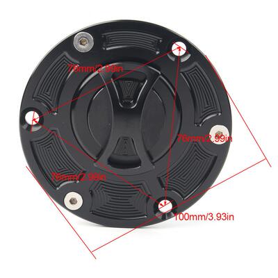 适用阿普利亚RS125 RS250 RSV1000 Tuo000 改装CNC油箱盖