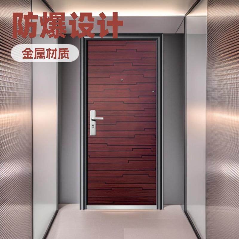 单元门楼宇楼道金属合金甲级防盗入户门智能别墅款铁门进户门