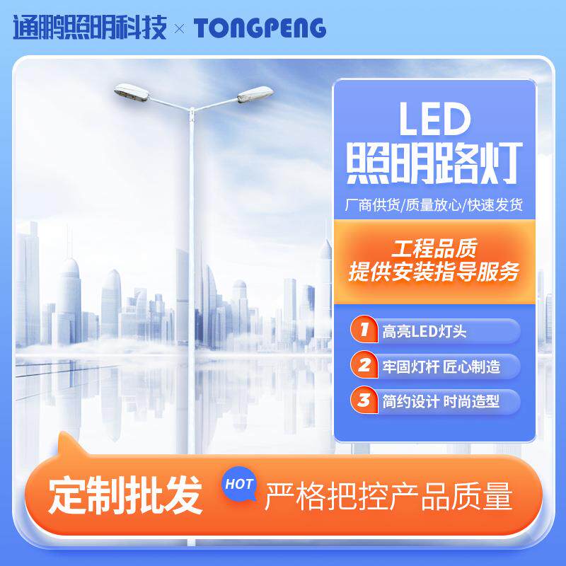 太阳能路灯LED新农村建设亮化工程太阳能灯户外led单双臂路灯