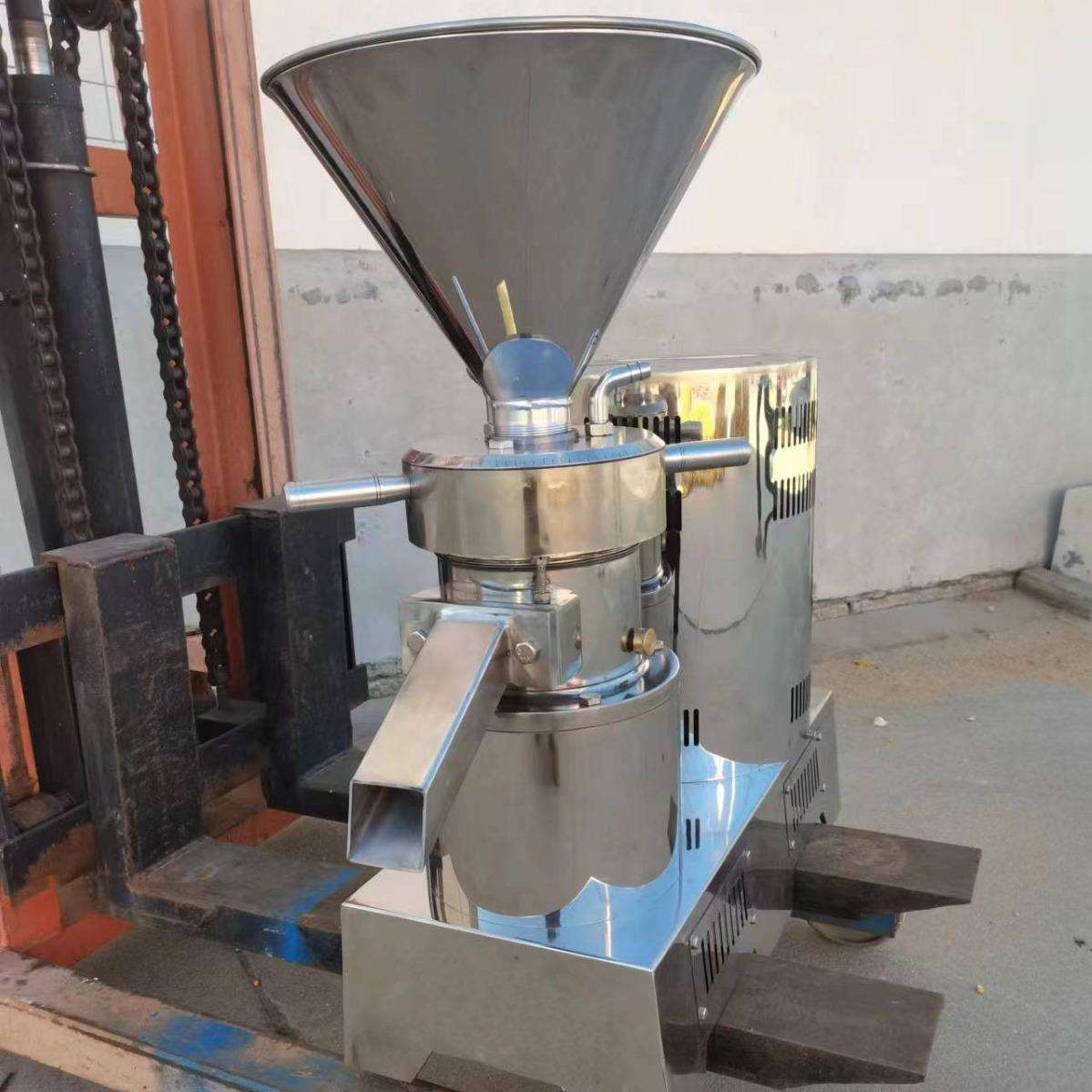 供应胶体磨不锈钢芝麻番茄辣椒花生磨酱机豆浆机磨浆机高转速