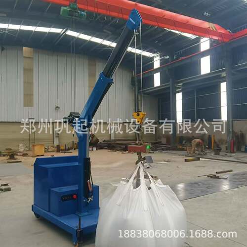 2T吊机仓库吊车全电动车载吊机吊模具小吊机可移动小型塔吊