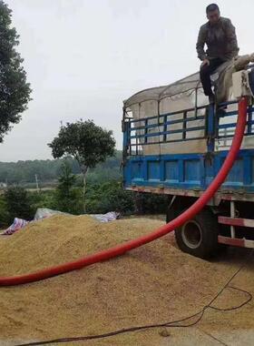 蛟龙螺旋上料机小型车载式稻谷小麦抽粮机软管双向输送水泥机
