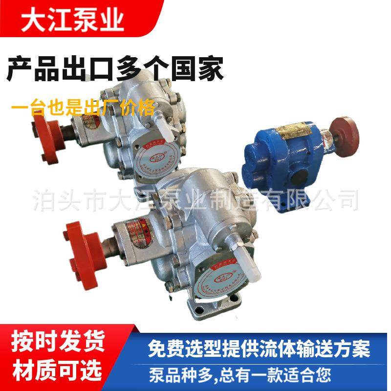 KCB-200/135/300不锈钢齿轮泵化工液体大豆油食用油电动齿轮泵