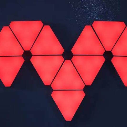 电竞房氛围灯智能奇光板背景墙量子灯触控声控音乐感应壁灯led灯