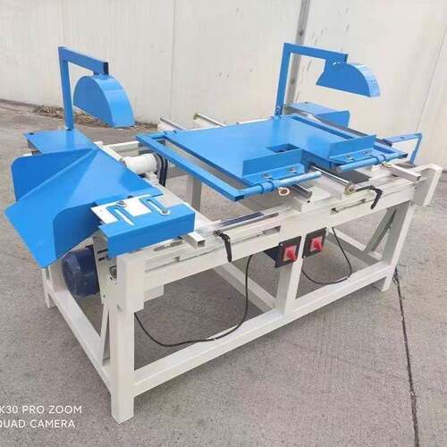 木工机械手动木托盘精密推台锯双端断料锯双端齐头锯双头锯双边机