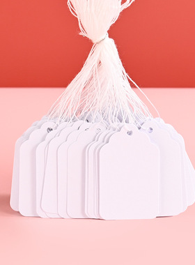 贝壳价签挂牌纸卡手写装饰摆件