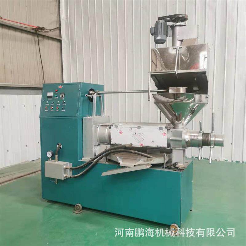 全自动榨油机大型冷热两用榨油设备时产1000kg榨油机