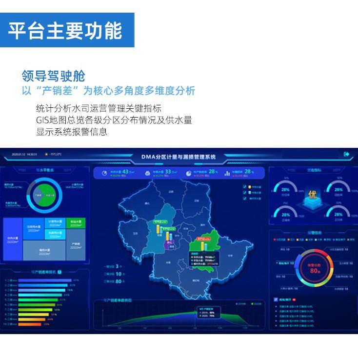 大用户抄表分区计量监测设备管网DMA分区计量终端智慧水务设施