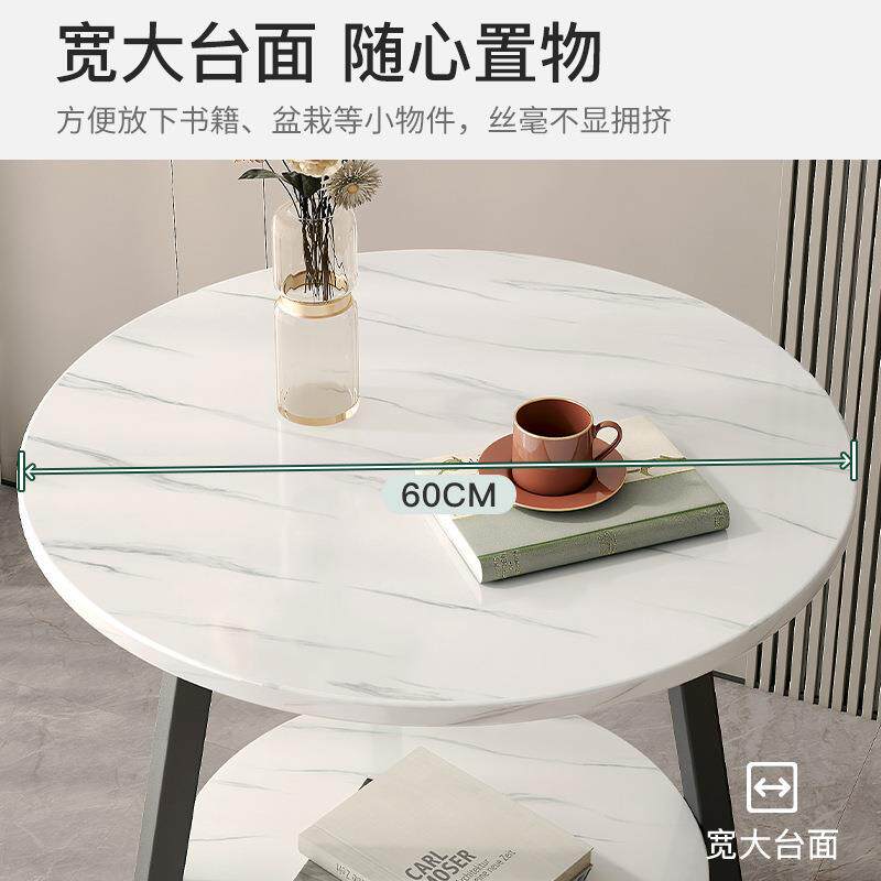 边几小桌子轻奢小茶几卧室迷你角几小圆桌欧式小茶几客厅边桌