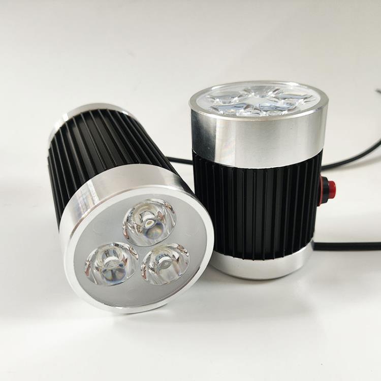 超亮led机床工作灯车床铣床工业台灯灯头24V220V强光照明LED灯头