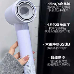 高速吹风机 徕芬Laifen 家用入门款 大风力速干低噪音便携 Lite