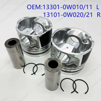 适用TOYOTA LAND CRUIS DIESE 1VD 4.5T 活塞13101-0W021 PISTON