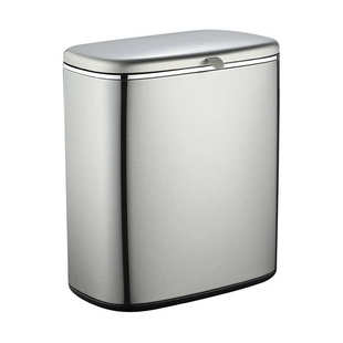 bin waste 家用壁挂式 垃圾桶厨房卫生间免打孔滑盖收纳桶5L