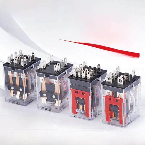 Hh52P小型53P中间54P电磁继电器220V Ac 62P三相Dc12V24V电流8英