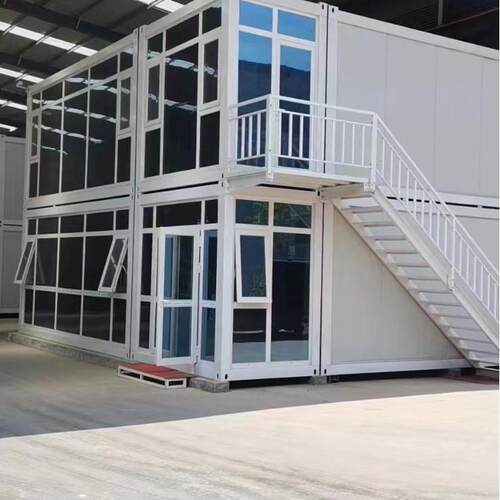 住人集装箱移动房办公室临时工地活动板房可拆卸简易集成房屋