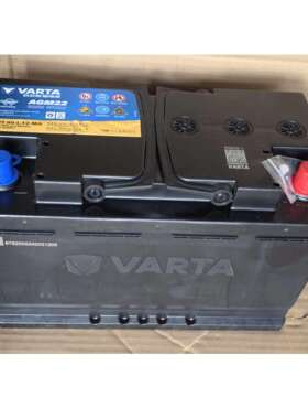 瓦尔塔6-QF-80(800)-L轿车AGM启停电池H7-80-L-T2-MA电瓶12V80Ah