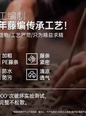 编摇摇椅阳台家用XXY7027休闲晒太藤椅老人靠背椅懒阳人沙睡发坐