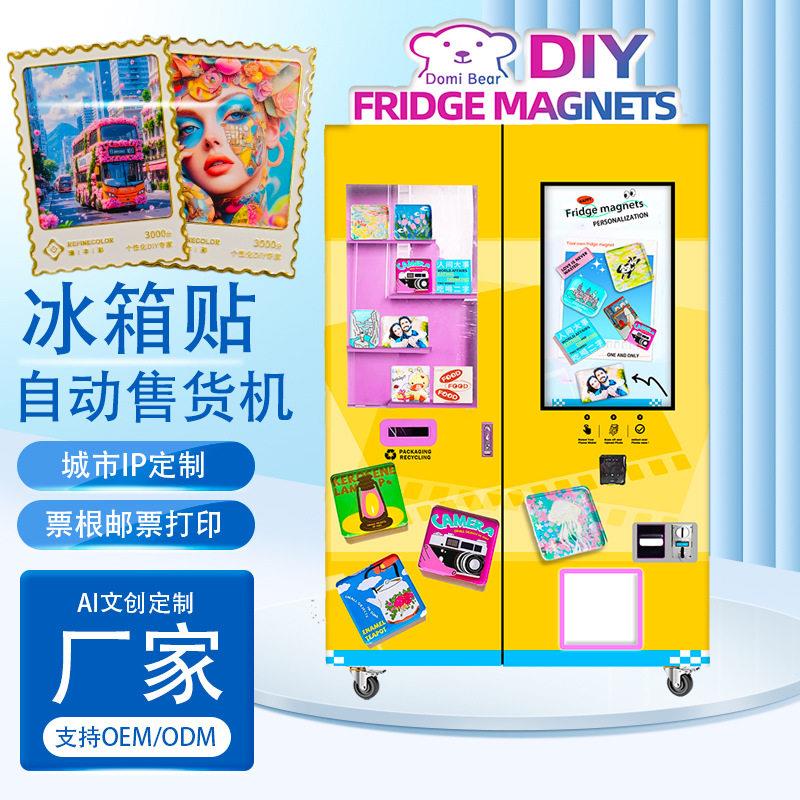 AI智能景区文创邮票纪念品IP打印票根打印冰箱贴