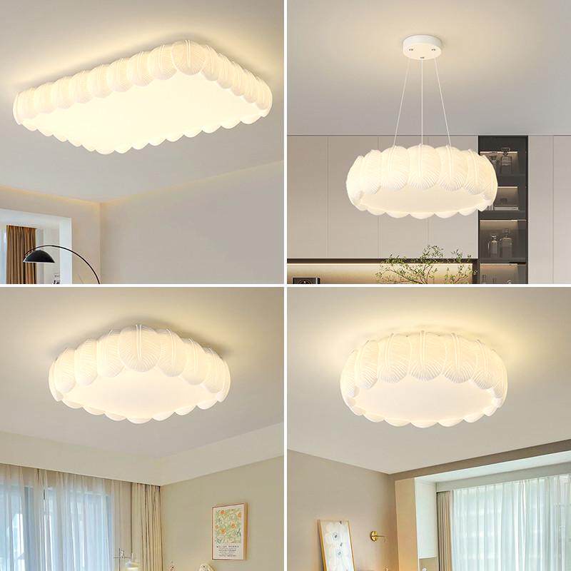 奶油风吸顶灯客厅灯大气简约护眼温馨浪漫主卧房间灯饰智能灯具,家装灯饰光源,智能吸顶灯,淘宝优惠券,粉丝福利购,淘宝优惠卷
