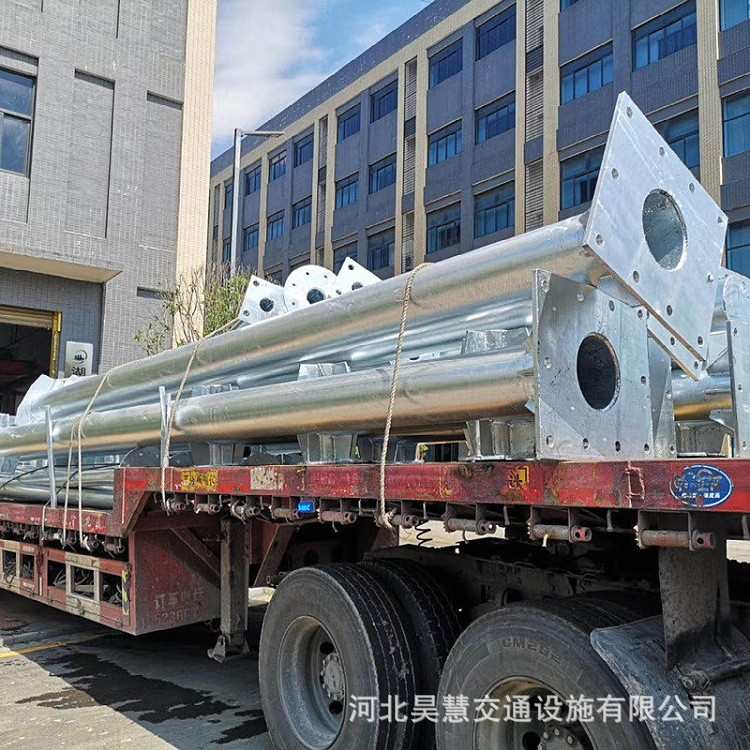 现货道路交通标志杆龙门架单柱双柱式标志牌立柱杆型号齐量大优