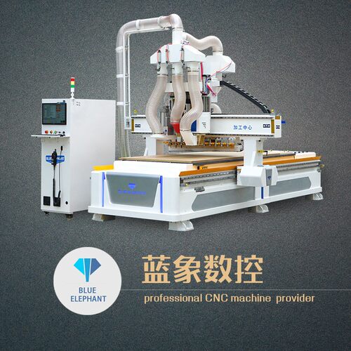 数控直排锯片家具衣柜开料机全自动无孔工艺带排钻设备