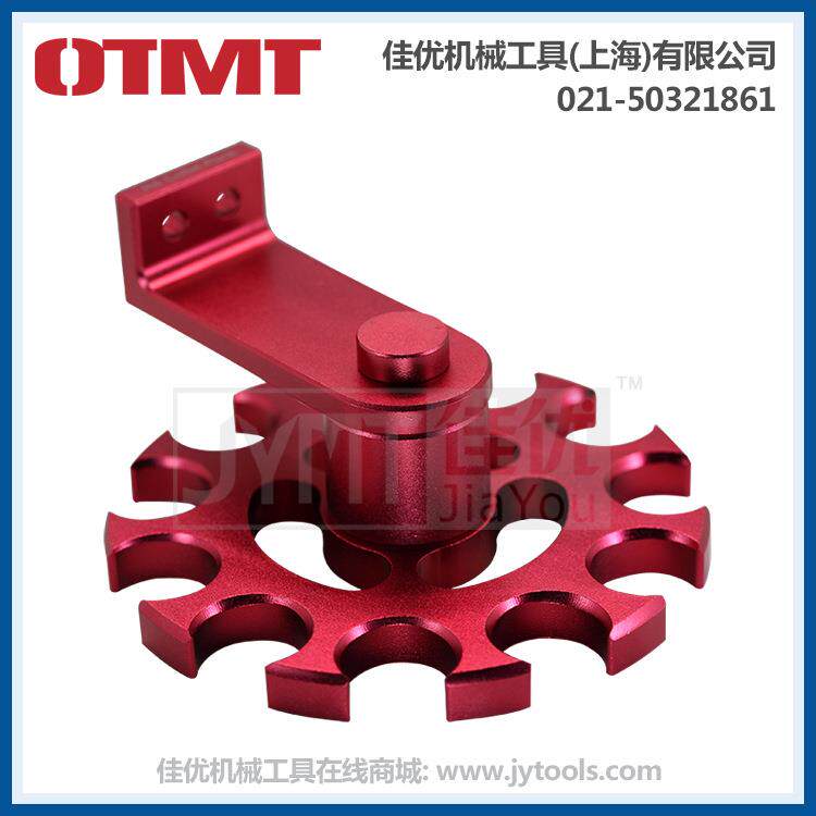 OMRT铝合金T料铣床弹簧夹头塑CIO整合支架孔