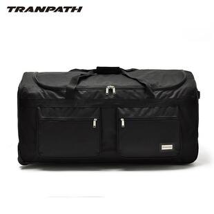 高档超拉杆轻箱超大容量32寸40寸旅箱软牛津帆布男生行李箱托学行