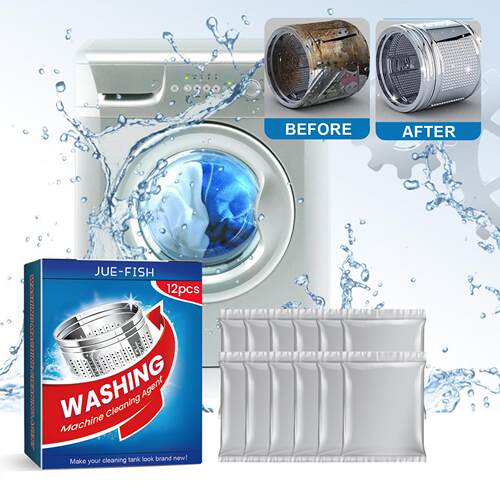 Jue-Fish Washing Machine Cleaner, Automatic Drum Type Deterg