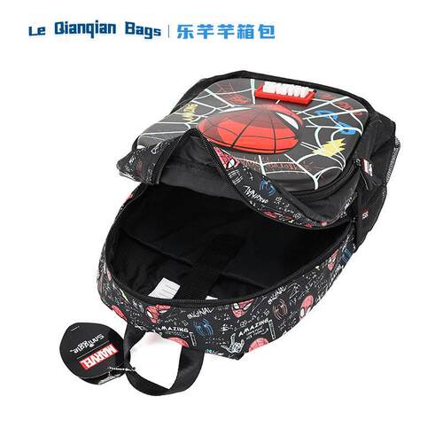 澳洲Smiggle4-6年级小学生书包蜘蛛侠大号压童schoolbag书包