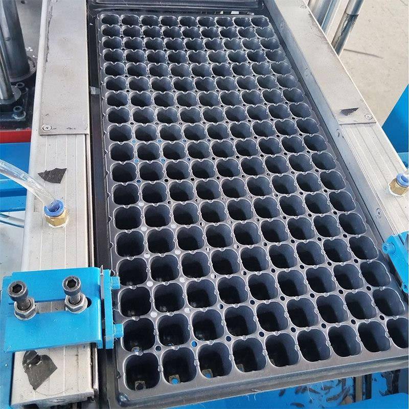 全自动穴盘制造机全自动育苗盘成型冲孔一体机穴盘生产制造机器