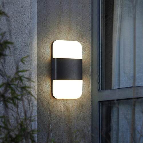 户外防水壁灯简约现过道led室外欧式庭院入户阳台外墙楼梯壁灯