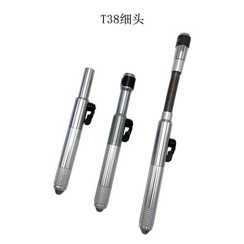 T38意式欧式吊磨机打磨机手柄细头 大头吊机配件雕刻头工作头手柄