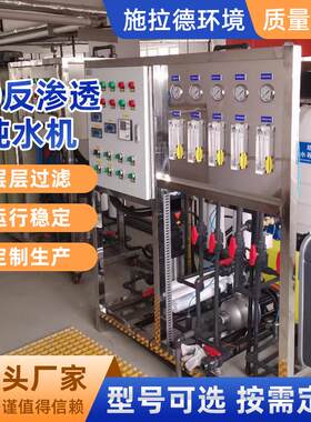 RO反渗透纯水设备厂家大型工业用净水器ro去离子纯化水超纯水装置