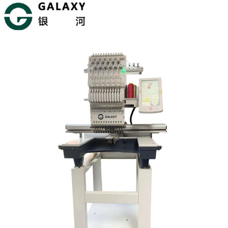 全自动单头绣花机绣旗袍绣床上用品绣汉服刺绣机帽绣机