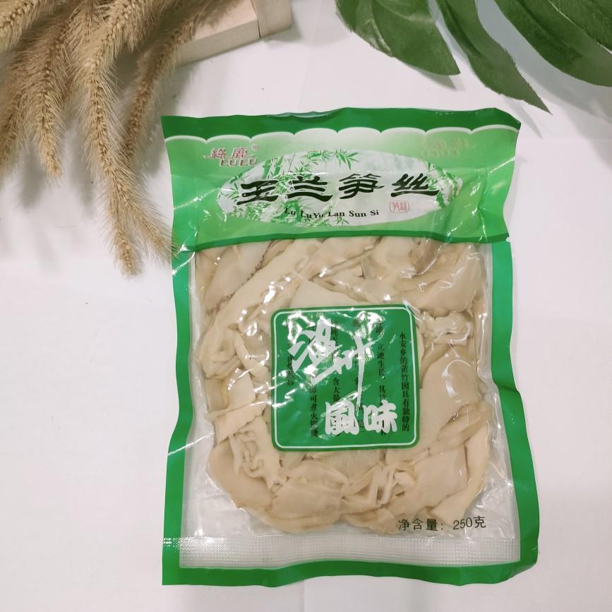 温州特产绿鹿玉兰笋丝200g糯米笋烤笋竹笋嫩笋干新鲜笋丝碳烤笋尖