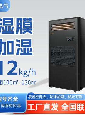 湿美湿膜加湿器工业用100-120㎡车间机房大棚恒湿增湿设备SMS-12B