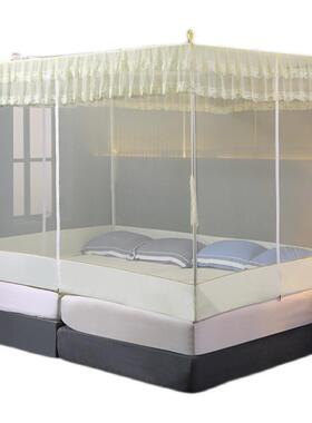 6K3定做超大蚊帐加大加宽特宽双大小床拼接炕F767J7TH榻榻土米蒙1