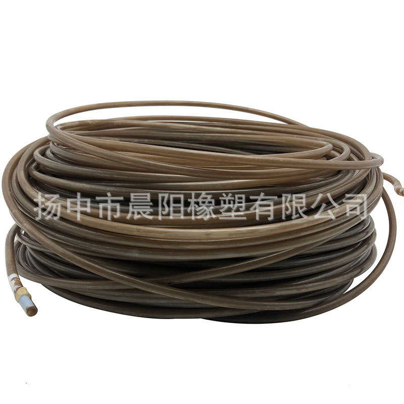 厂家供应四氟推压管钠化加工聚四氟乙烯PTFE铁氟龙卷管活化处理