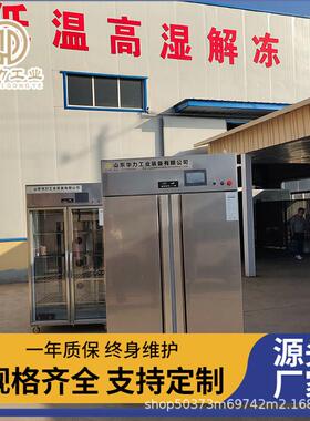 低温高湿解冻机全自动牛肉羊肉解冻设备多功能缓化柜华力