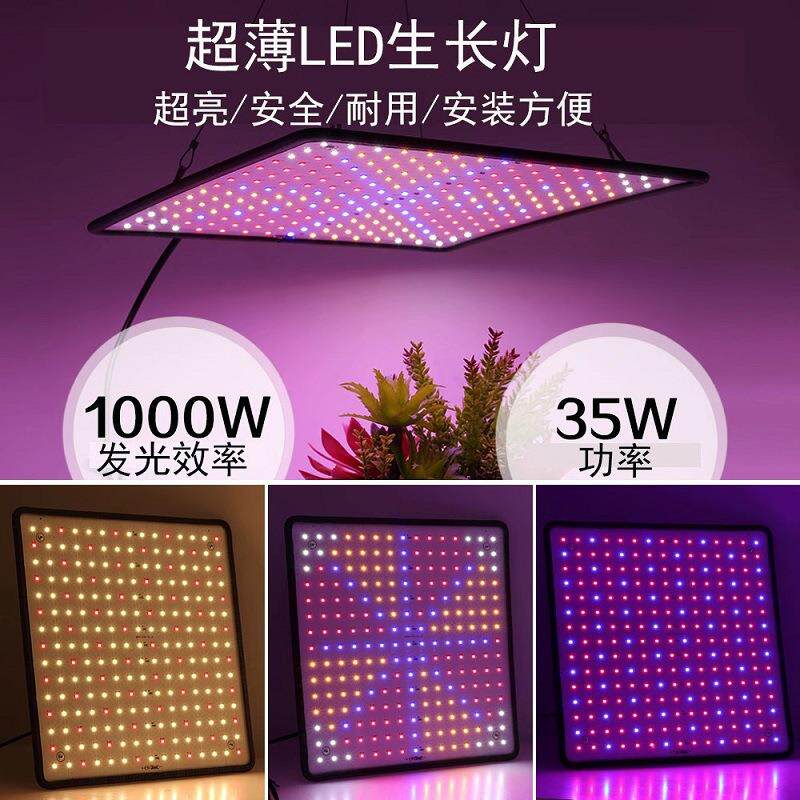 全光谱植物生长led量子板灯吊挂式温室大棚多肉花卉帐篷种补光灯