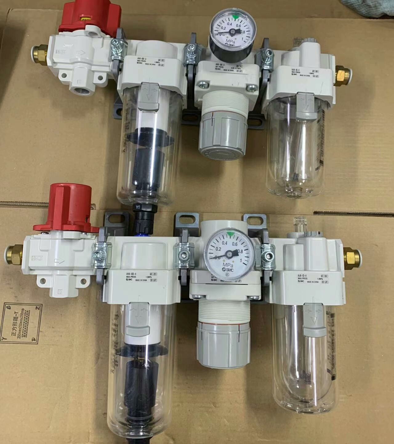 SMC气动元件四联件