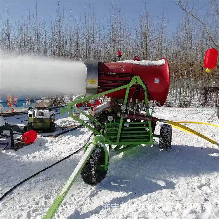 滑雪场造雪机室内外滑雪场可用制雪机移动式人工造雪机器