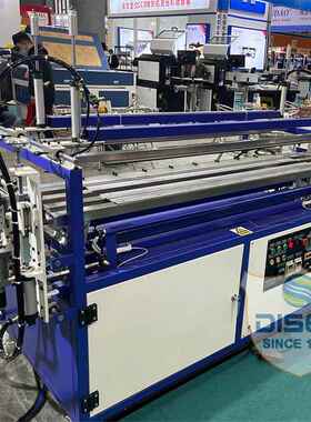 亚克力自动折机双管标弯工艺品灯饰制品热机塑胶PS折边JW-1200机