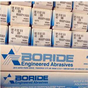 工厂供应BORIDE USA必宝油石模具抛光研磨油石油石白色