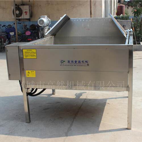 厂家销售红薯片油炸机不锈钢油炸锅膨化食品加工设备果蔬脆片炸锅