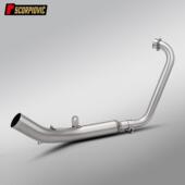 摩托车排气管全段 Z2前段尾段排气管 适用升仕启典ZT125