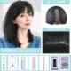 正品 锁发骨发假发女全头真发全真人品牌自然隐形假套刘海头顶夏天
