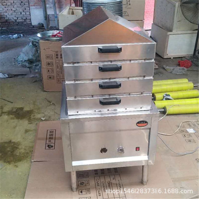 批发燃气式商用家用小型不锈钢凉皮机抽屉式凉皮蒸箱蒸凉皮设备