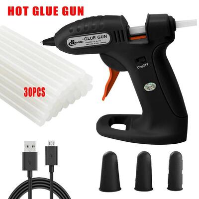 DC3.7V Cordless Hot Melt Glue Gun Household Handmade Small G