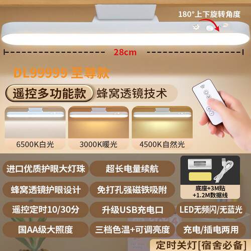 LED大学生床头灯跨境护眼写字灯)